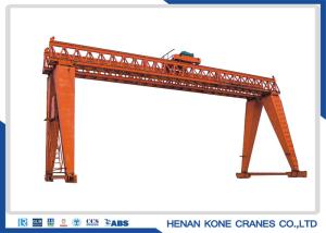 China 30m Span A5 3T Single Beam Monorail Gantry Crane factory