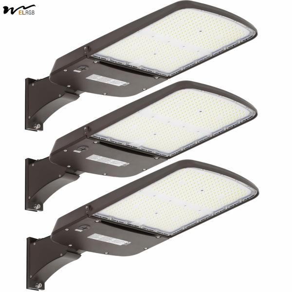 Adjustable Arm Mounted 150LM/W LED Shoebox Light for Commercial Outdoor