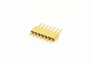 China Gold Plated Multi Pin Headers / Hermetic Glass To Metal Seals Kovar 4J29 Material JMC-340 on sale