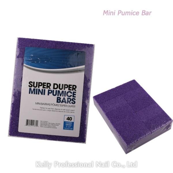 Purple Coarse Mini Disposable Pumice Pads Professional Pumice Sponge Healthy