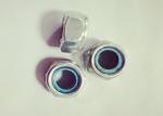 17mm Thickness Nylon Hex Nuts M18 X 1.5 With Repeatedly Dismantled 5 To 50 Times