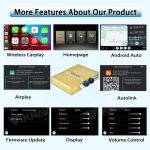 Viknav Linux System For Lexus CT 2014-2022 Wireless Apple CarPlay Android Auto