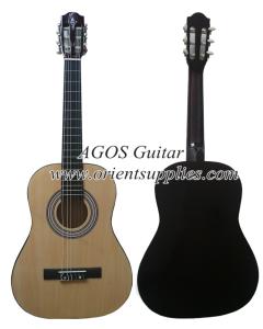 China 34inch Basswood guitar Classical guitar Wooden guitar Toy guitar polished CG3410 factory