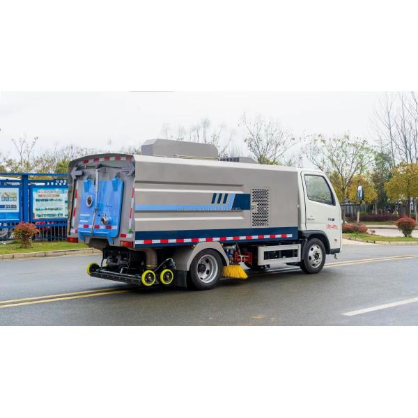 4X2 Leaf Trash Sweeping 2000 Liters Electric Road Sweeping Trucks with Pure Electric Energy Type
