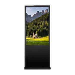 China 100 Inch Outdoor Digital Signage Displays / Floor Standing External Digital Signage factory