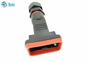 China Waterproof Housing D Sub Connetors AISG Cable Usage IP68 PA66 Material factory