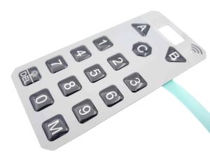 China Versatile PU Doming Overlays For Electronics Automotive And Promotional Items factory