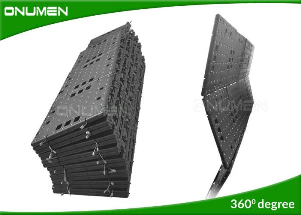 Music Show RGB LED Curtain Display Flexible Video Screen 10Kg / Sqm With Anti -