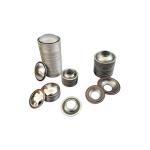 High Pressure Round Aerosol Tops Tin Can Cone Dia 60mm Custom Logo