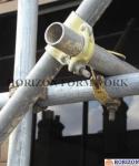 Putlog Drop Forged Double Coupler Zinc Plated Finishing At 90 Degree Right Angle