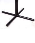 Cast Iron Coffee Table Base Shape Customized With Black Powder Coated