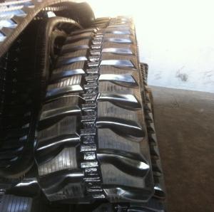 China 300mm Wide Excavator Rubber Tracks Jointless For Ditch factory