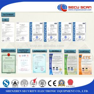 High Performance X Ray Machine Security Scanner For Baggage Inspection , 40AWG