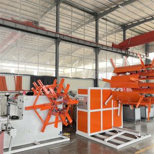 Single Screw Plastic Pipe Extrusion Line Extruder For Plastic Ldpe Extruding