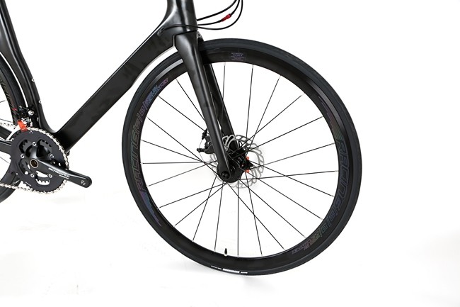 TWITTER Carbon Fiber Road Bicycle Full Black Disc Brake R7000 22 Speed Alloy Wheel