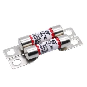 China EV322 3EL Electric Vehicle Fuse 10A 16A 20A 25A 32A 700VDC Bolted Type Round Tube factory