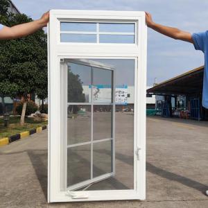 China Outward Swing Crank Casement Window Door Glass Grill Custom factory