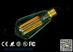 High Quality ST64 LED Edison Bulb 6W E26 E27 B22 AC110-240V 2200k 2700k 6000k CE