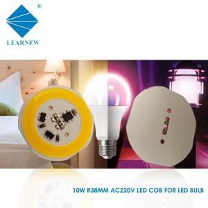 China AC Cob LED Chip 10W 3000K 6000K Customiztion Size For LED Indoor Light factory