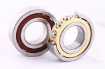 Double Seal Steel Retainer Circular Ball Bearing / 7206B Bearing 0.197KG