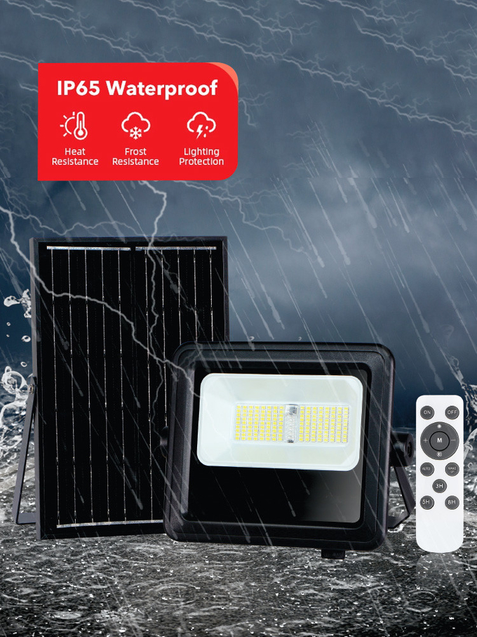 Ra70 2700k Solar Powered LED Street Lights Heat And Frost Resistance For All Weather Conditions