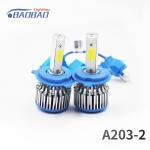 A203-2 30w 3000Lumen COB chips car led headlight