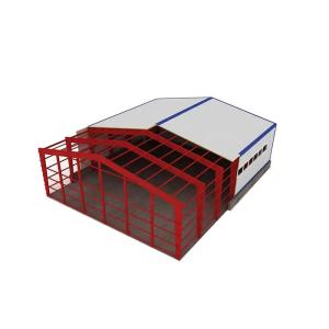 China Purlin C.Z Shape Steel Channel Prefab Steel Structure Building for School Industrial Shed factory
