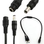60W 5.5x2.1mm Photovoltaic Solar Cable Female To Male DC Power