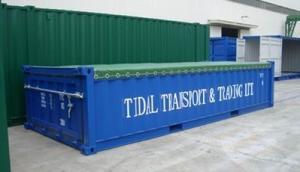 China Mineral Bulk Half Height ISO Container Cargo Transportion Steel Opentop factory