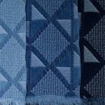 9.3OZ Office Wear Cotton Dress Material Jacquard Denim Fabric Nopilling