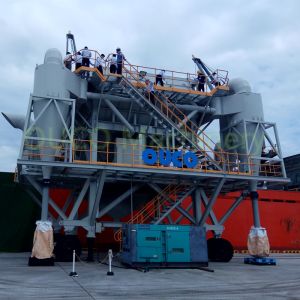 Towing Cyclone Dust Control CCS Bulk Material Hoppers