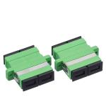 Optical Fiber Adapter Optic Adapter LC/APC Single Mode Duplex Coupler Coupling