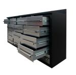 Car Repair Garage Workshop Cold Rolled Steel Metal Storage Cabinet Tool Cabinet