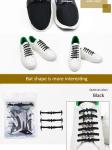 Fancy Reusable Silicone Gifts Silicone Bat Shoelace Useful Soft Colorful