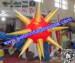 Lighting Inflatable Spiky Star Decoration , Inflatable Spiky Ball