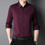 2021 Solid Color Professional Long Sleeve Men's Clothing Dress Plus Size DRESS