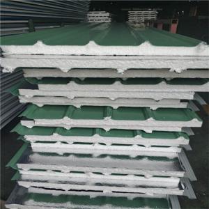 China green styrofoam block silver paper roof panel 840-30-0.426mm for construction factory