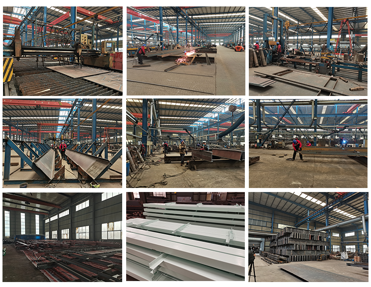 Customized Industrial Structural Steel Structure Warehouse Building Fabrication
