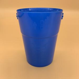 China ABS OEM Injection Molding Cup Plastic ABS Medical Part Blue Color factory