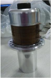 China 200w Piezoelectric Ultrasonic Welding Transducer For Plastic Metal Non Woven factory