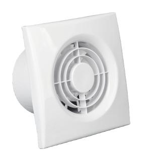 China Kitchen Bathroom and Toilet Plastic Wall Mounted Air Extractor Fan Ventilation System factory