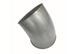 Galvanised Sheet Dust Extraction Pipe Welding Elbow For Ventilation Air Duct