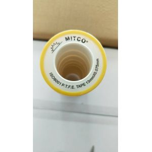 0.1mm 0.6g/Cm3 Plumbing PTFE Thread Seal Tape For Wrapping Gas Pipe