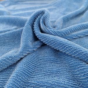 China 450GSM Knitted Warp Twist Super Absorbent Microfiber Fabric Roll For Mop factory