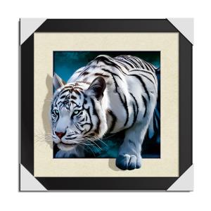 China Customised 3D Lenticular Pictures 40x40cm Animal Images factory