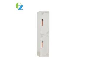 China 0.5mm-1.0mm Steel Office Storage Lockers Two Door Metal Locker rustproof factory