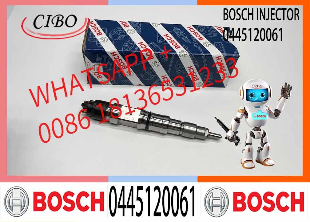 Diesel fuel injector Common rail Injector 0445120061 Diesel engine parts 0445120061