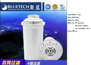 China White Free BPA Lead Removal Water Filter For Pitchers With 160l Lifetime factory