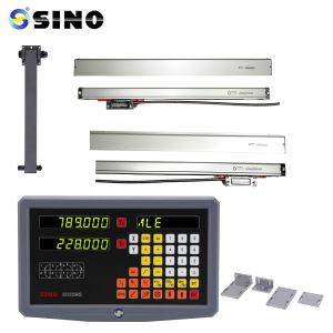 SINO SDS2MS Digital Readout 2 Axes Optical Angle Linear Encoder Length 7-102cm