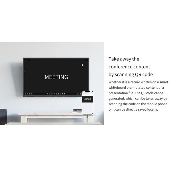 Android 11.0 T982 Motherboard Interactive Whiteboard 75inch Display Support SKD/OEM Order with google Play